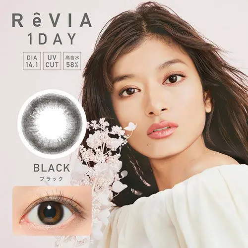ReVIA 1day CIRCLE 《BLACK》ブラック