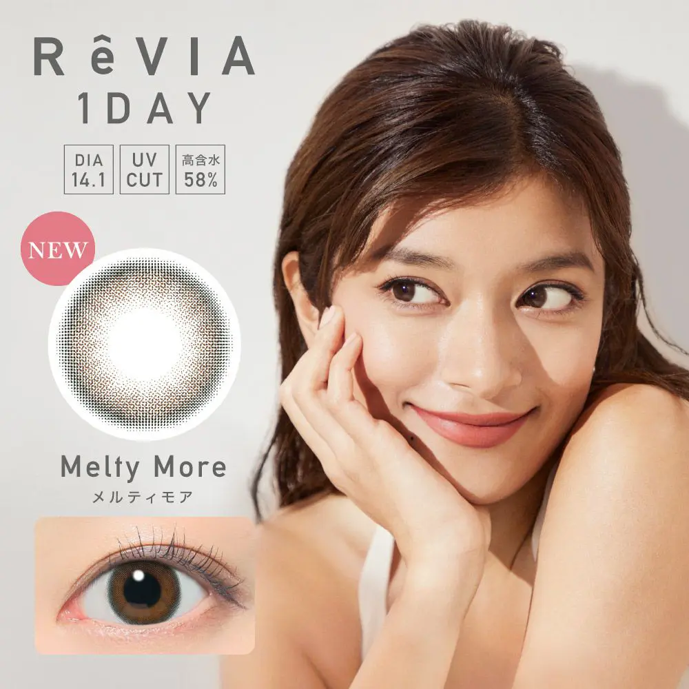 カラーコンタクト レヴィア ReVIA 1day COLOR メルティモアの商品画像
